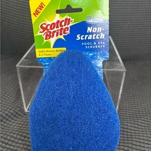 Blue Non-Scratch Pool & Spa Scrubber